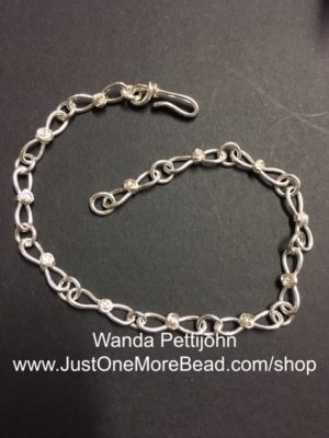 Silverfilled bracelet